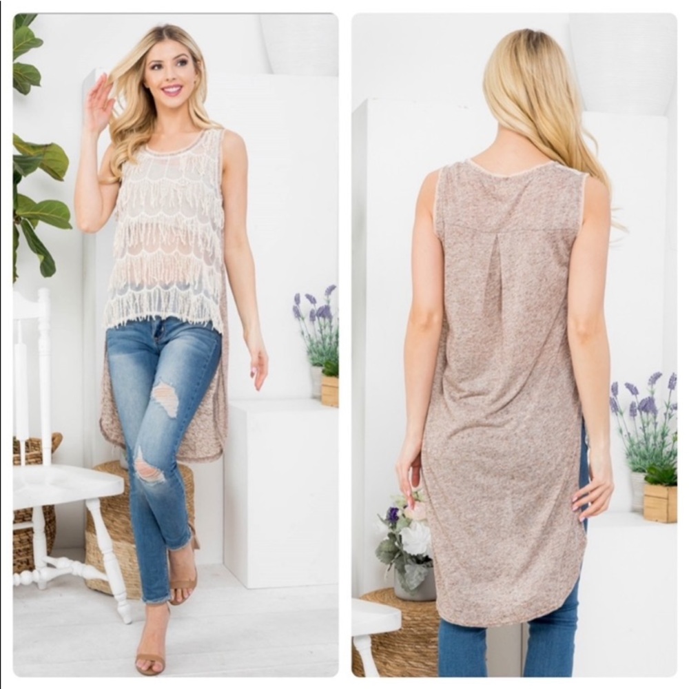 NWT Ryu A’reve lace blouse